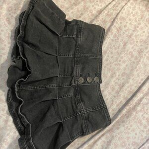 BDG Women's Black and Grey Skirt